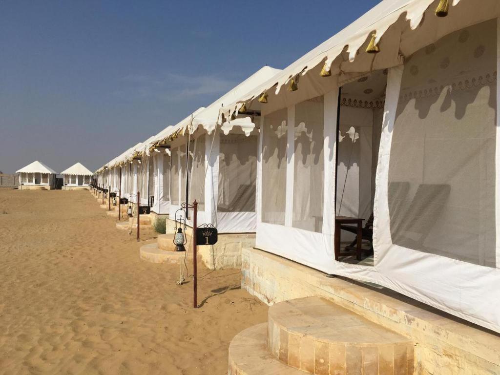 Golden Sandstone Hotel Desert Safari Camp Jaisalmer Exterior photo