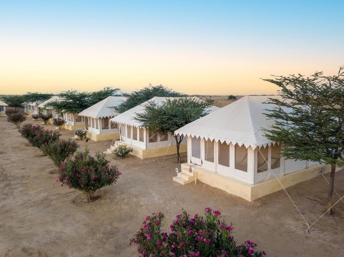 Golden Sandstone Hotel Desert Safari Camp Jaisalmer Exterior photo